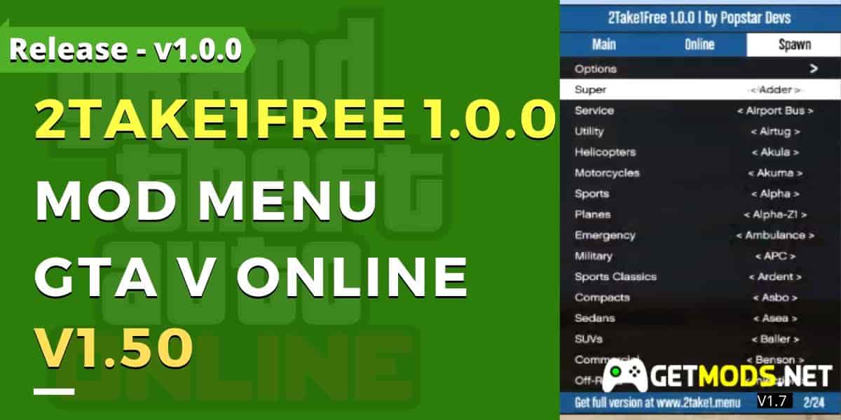 download 2take1menu mod gta v online 1.50