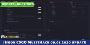 iHook CSGO Legit MultiHack 06.01.2020 Update