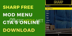 Sharp 0.0.5 Free Mod Menu GTA 5 Online 1.52