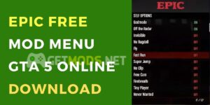 Epic 1.0 Free Mod Menu GTA 5 Online 1.52