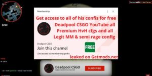 Deadpool CSGO YouTube Config Leaks