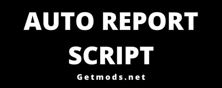 Roblox Auto Report Script