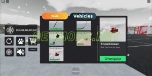 Snow Plow Simulator Script