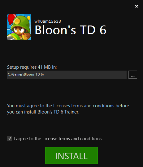 Bloons TD 6 Trainer