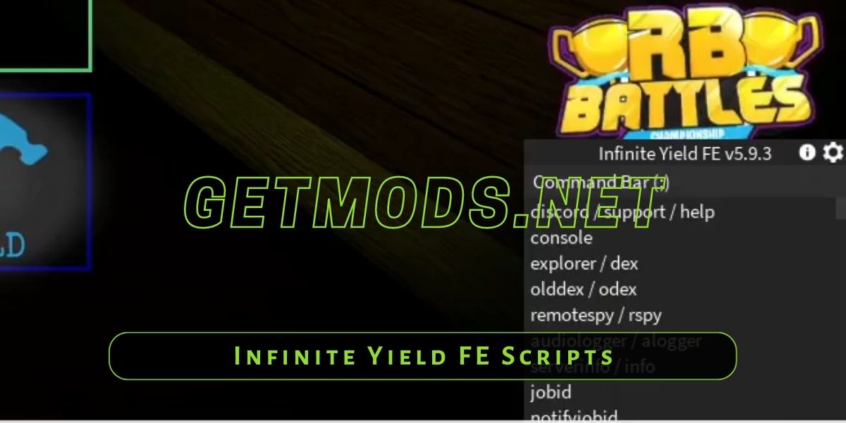 Infinite Yield Script