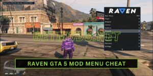 Raven Mod Menu Free GTA V 1.67 Undetected Download