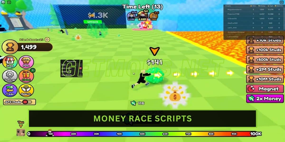 Money Race Script